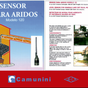 Sensor  para áridos modelo 120
